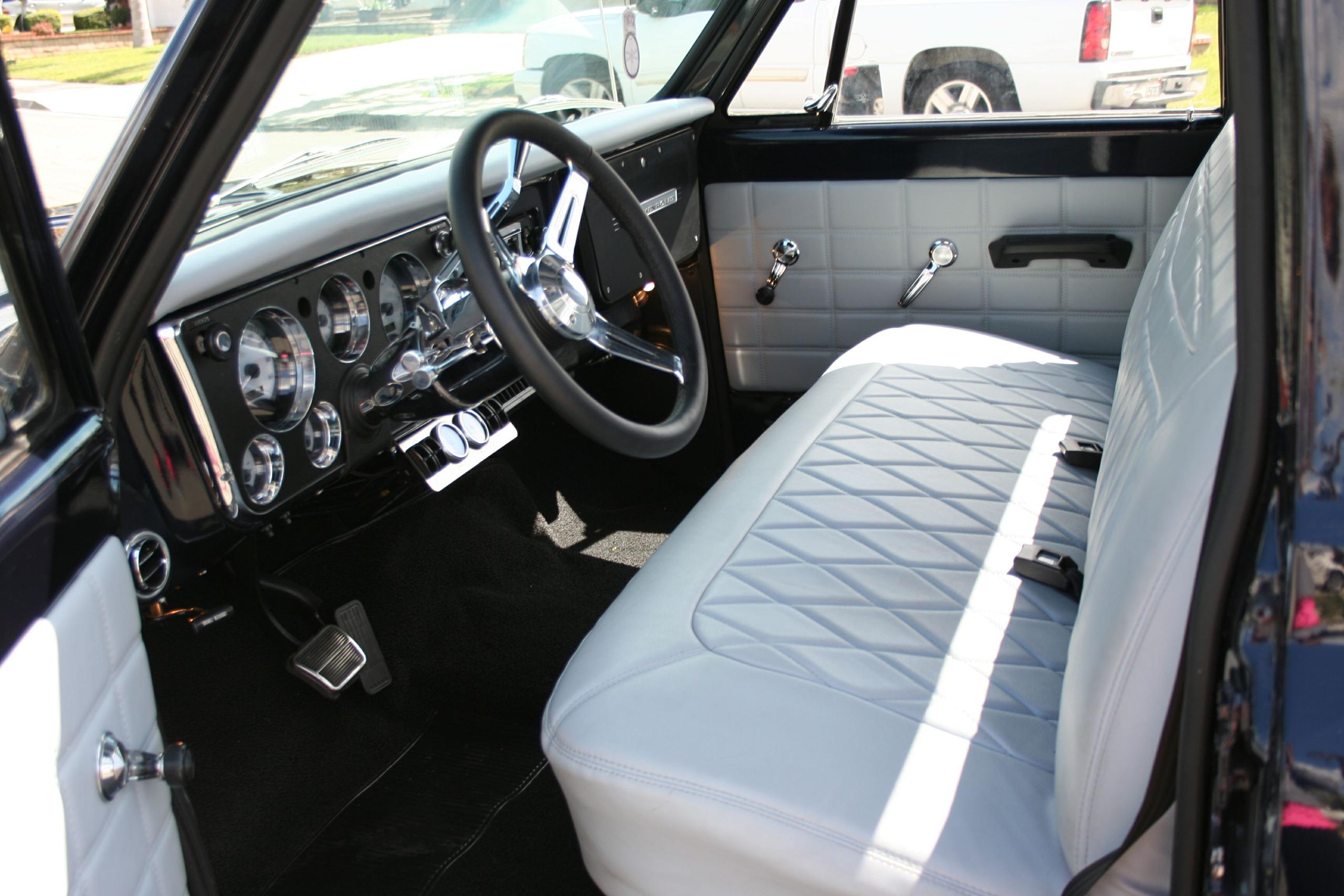 67 72 C10 Chevy Truck Interior Rick S Custom Upholstery