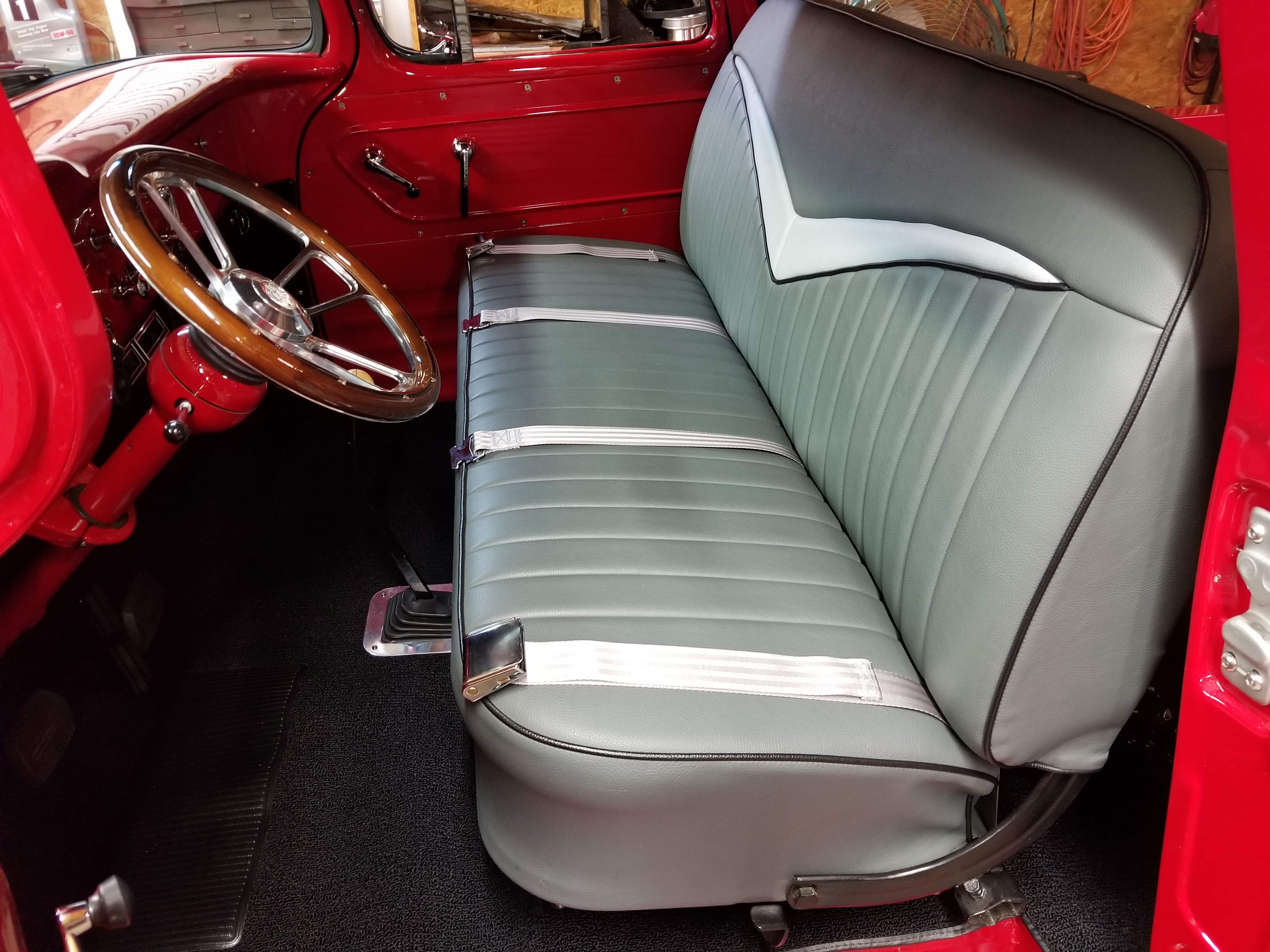 55 Chevy Truck Custom Interior Upholstery Rick S Custom