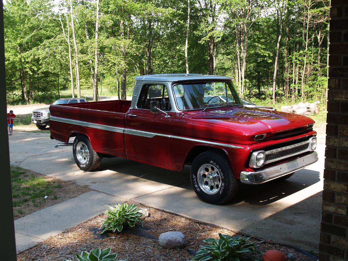 60-66 Chevy Truck / Simulated Inlay Flamin Seat Covers