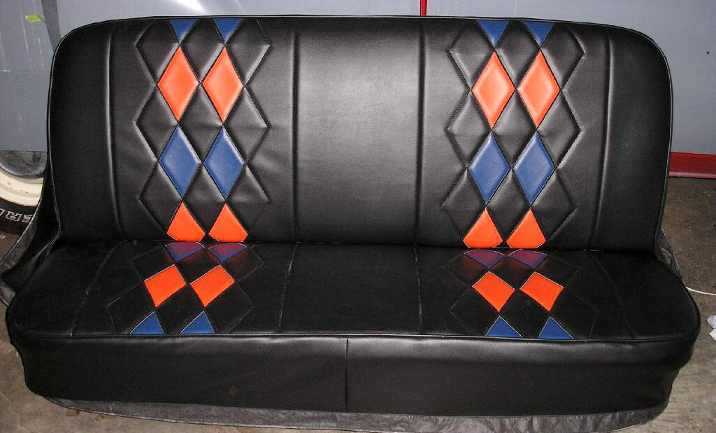 47-87 Chevy Truck Inlaid Diamond seat cover