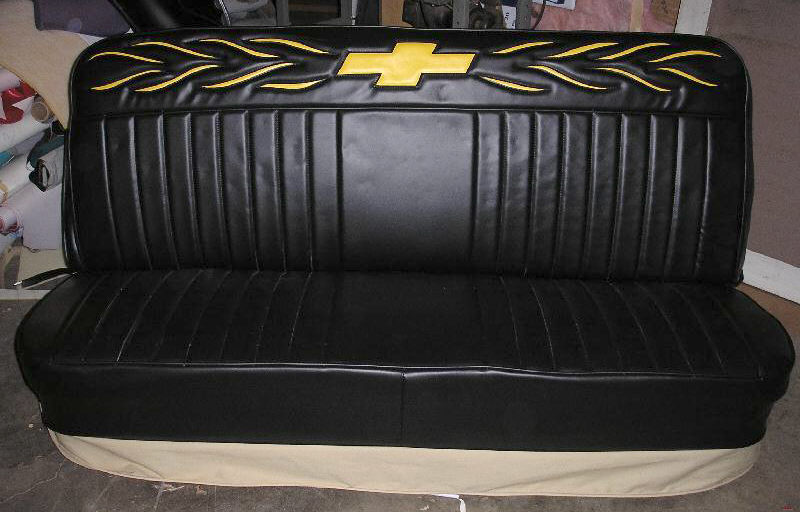 47-72 C10 Trucks Bow Tie Bench Seat Cover