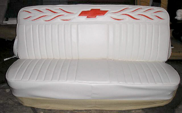 67 C10 Trucks Bow Tie Bench Seat Cover
