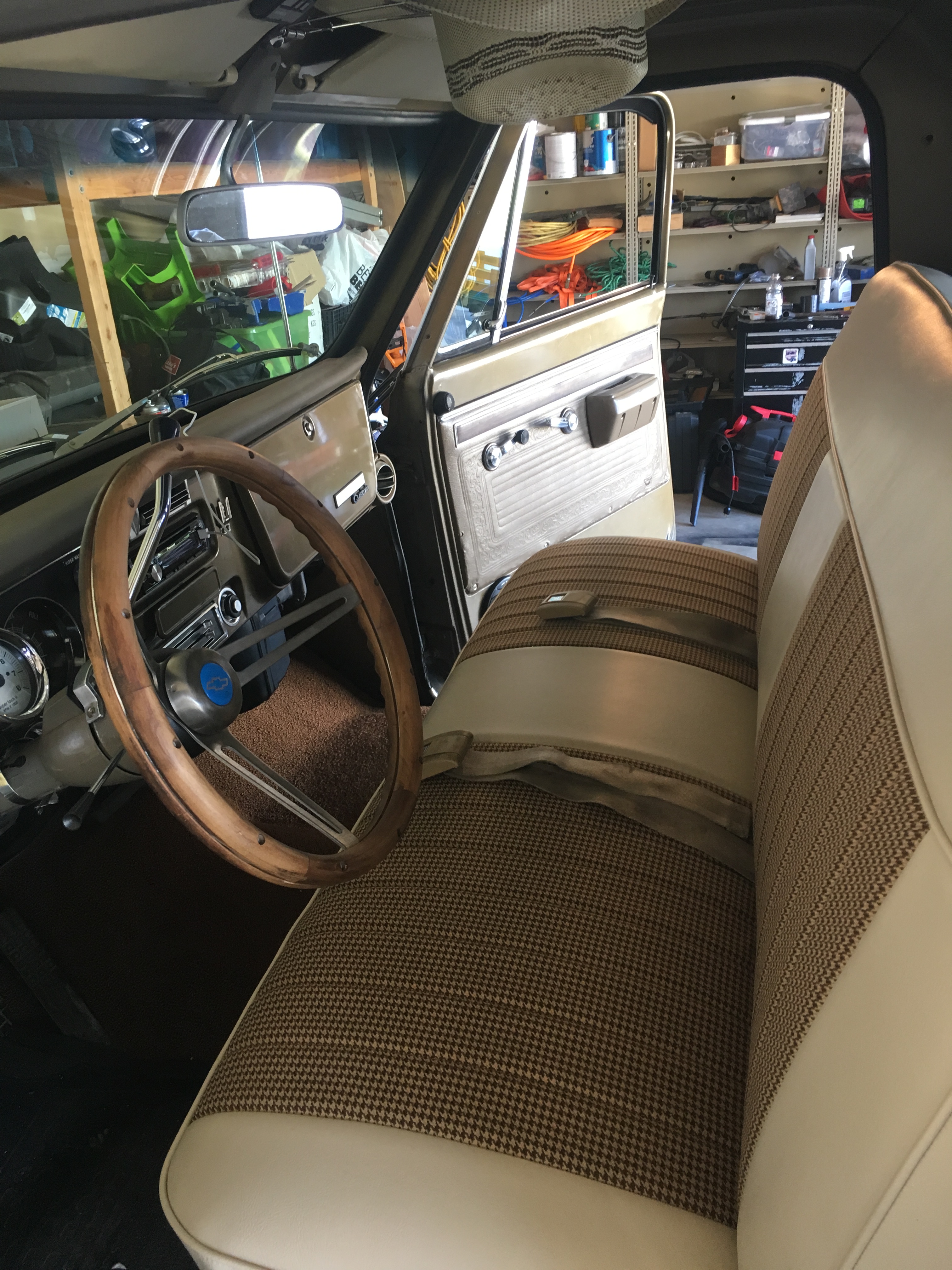 72 Chevy Truck Interior