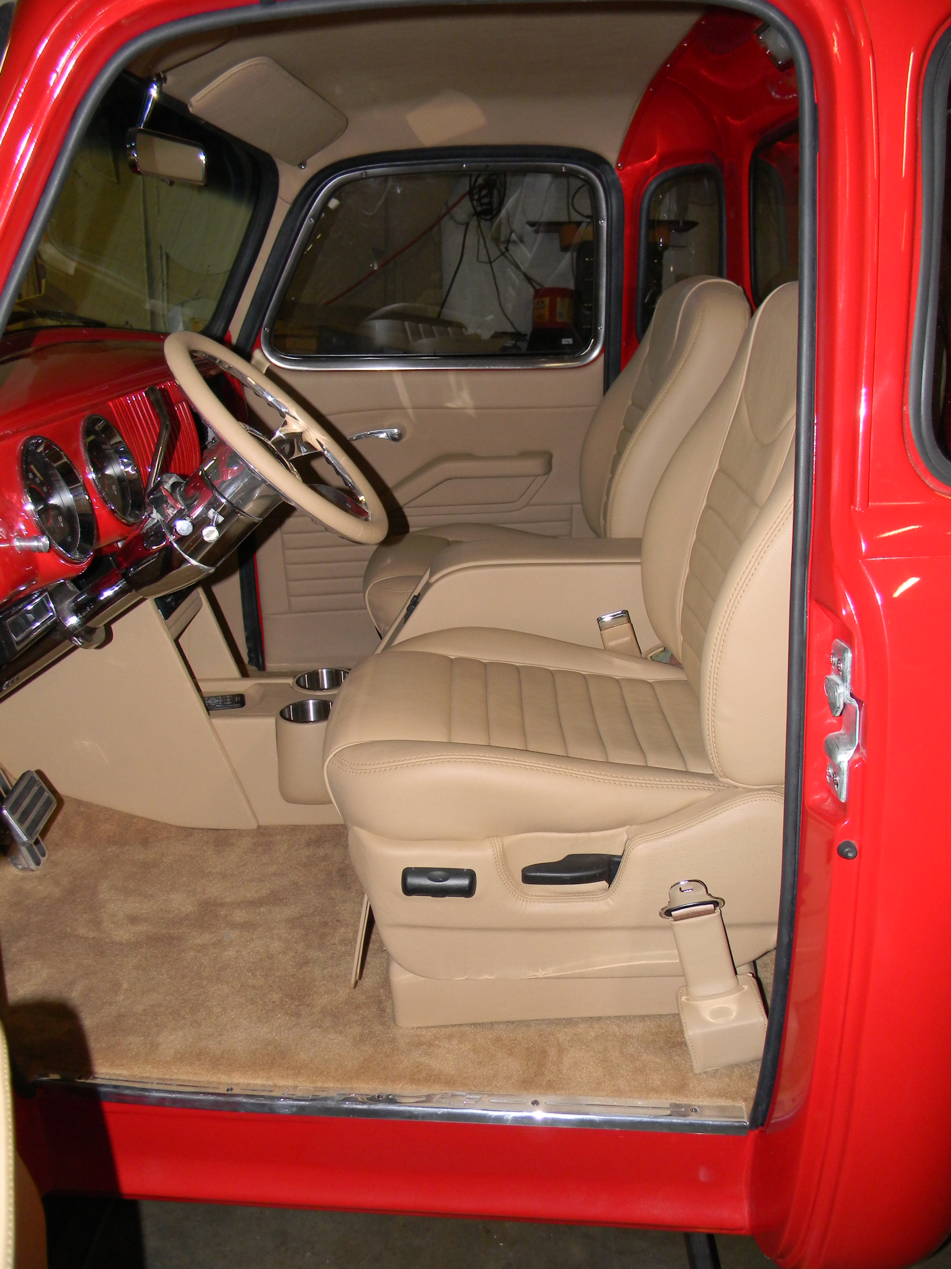 54 Chevy Truck Custom Interior Upholstery Rick S Custom