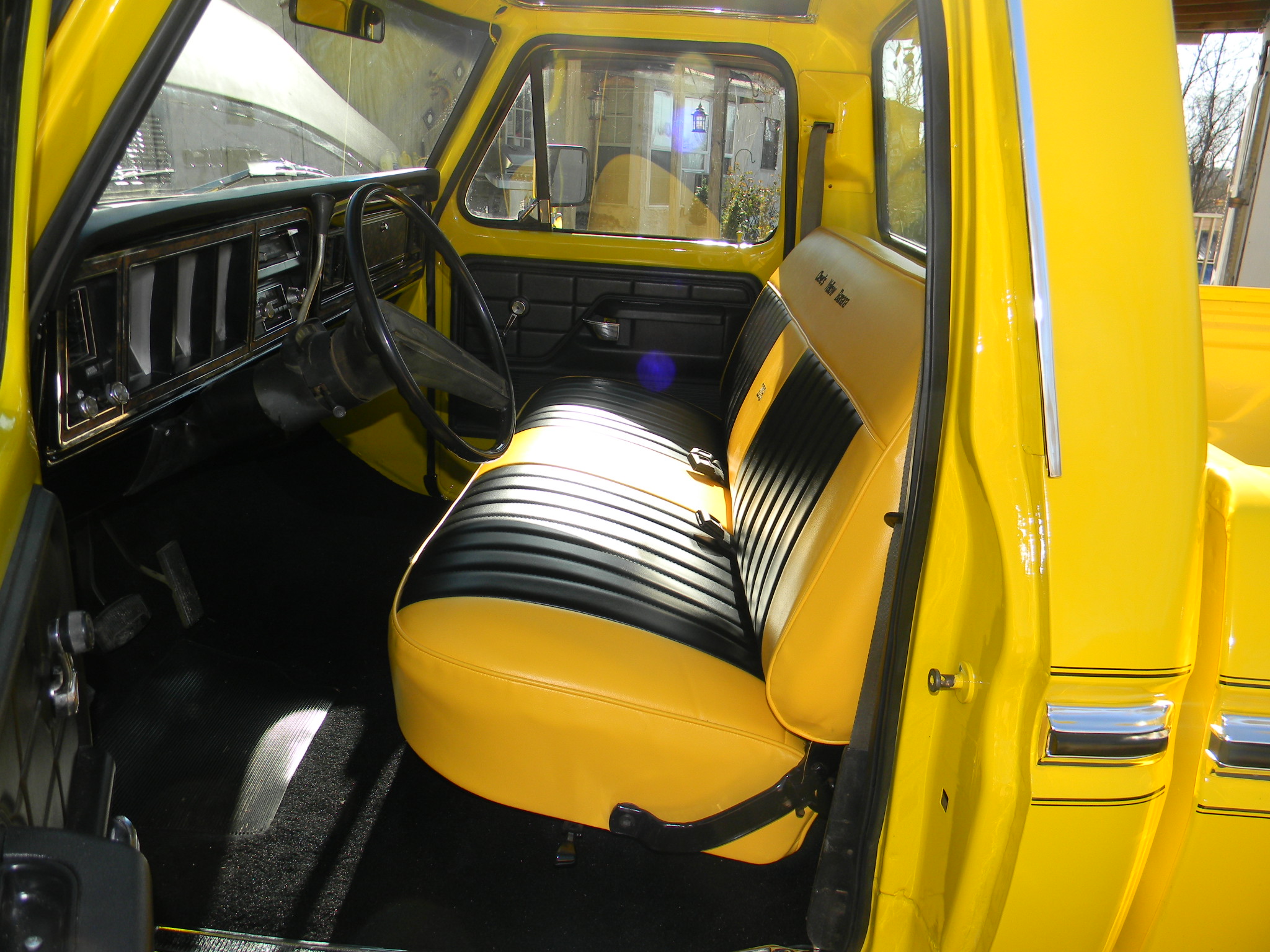 79 Ford Truck Interior