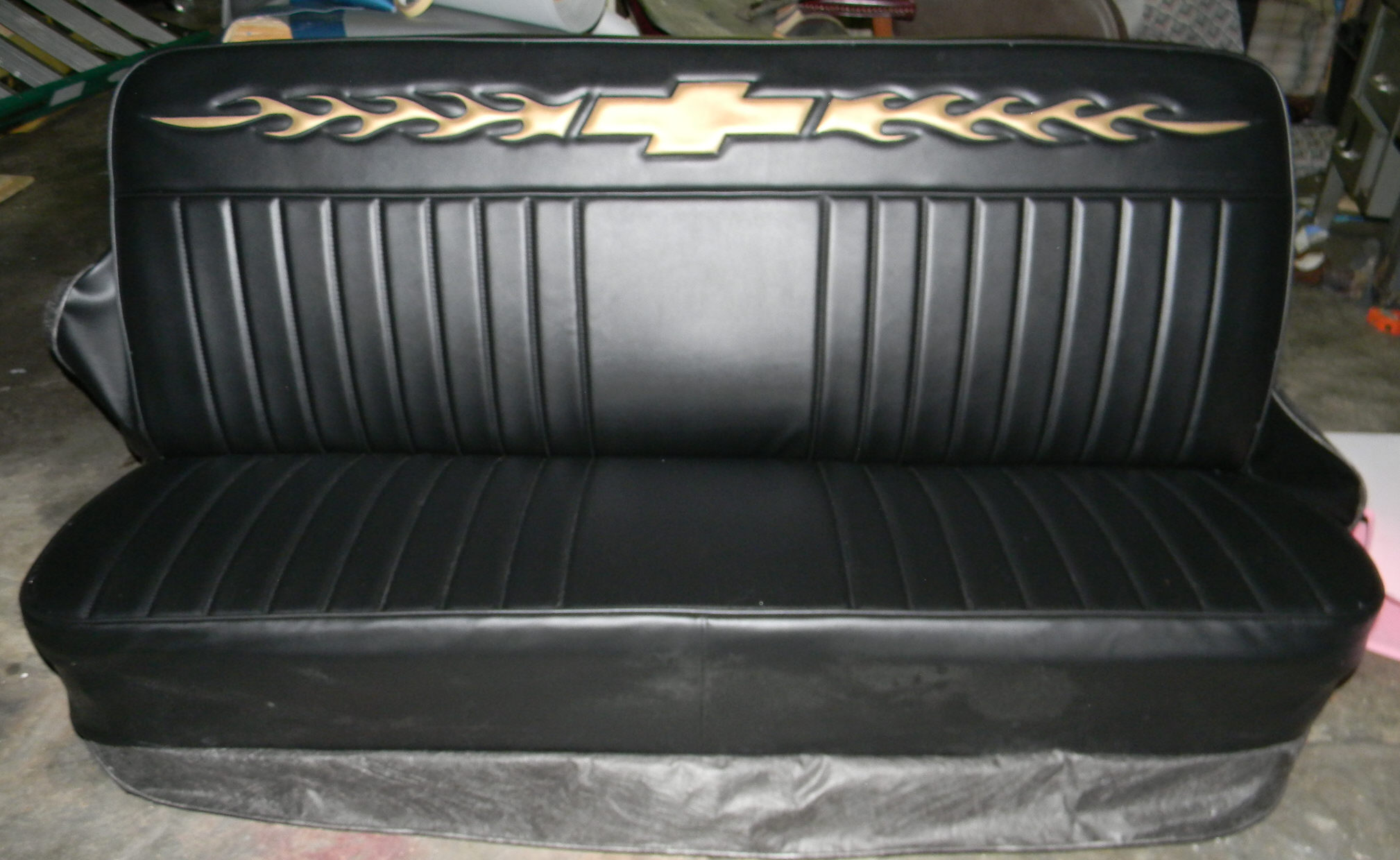 72 Chevy Truck Bow Tie Seat Cover