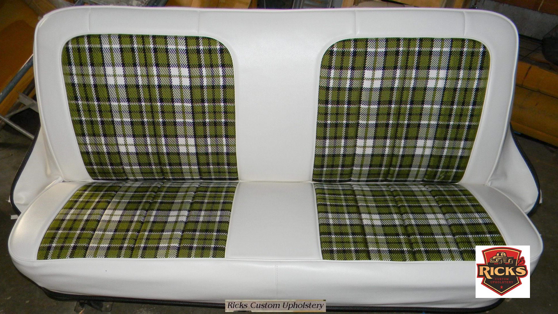 1972 Chevy PLAID Seat Cover