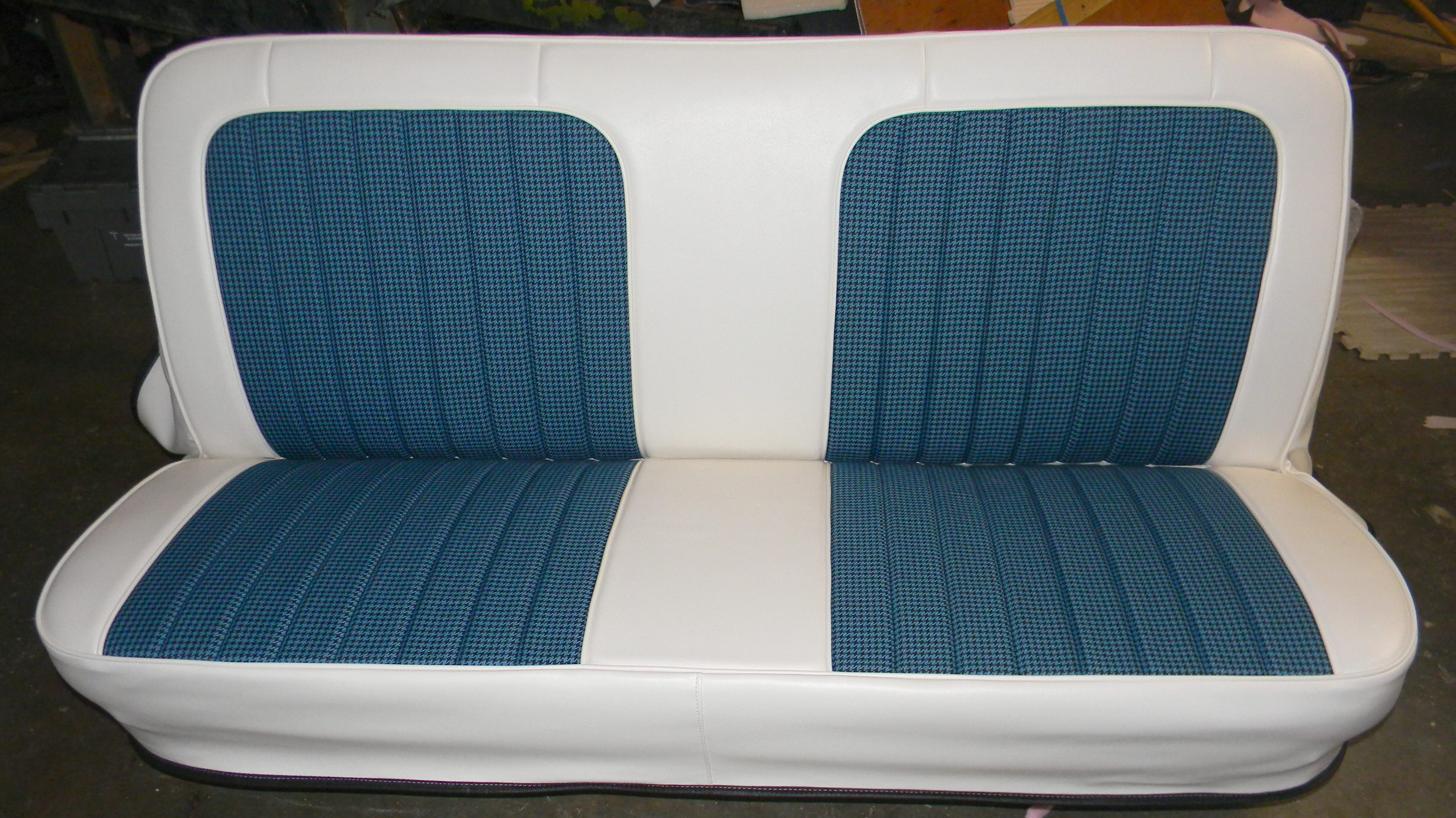 1972 Chevy Truck / Houndstooth / Bench Seat Covers / Rick's Custom