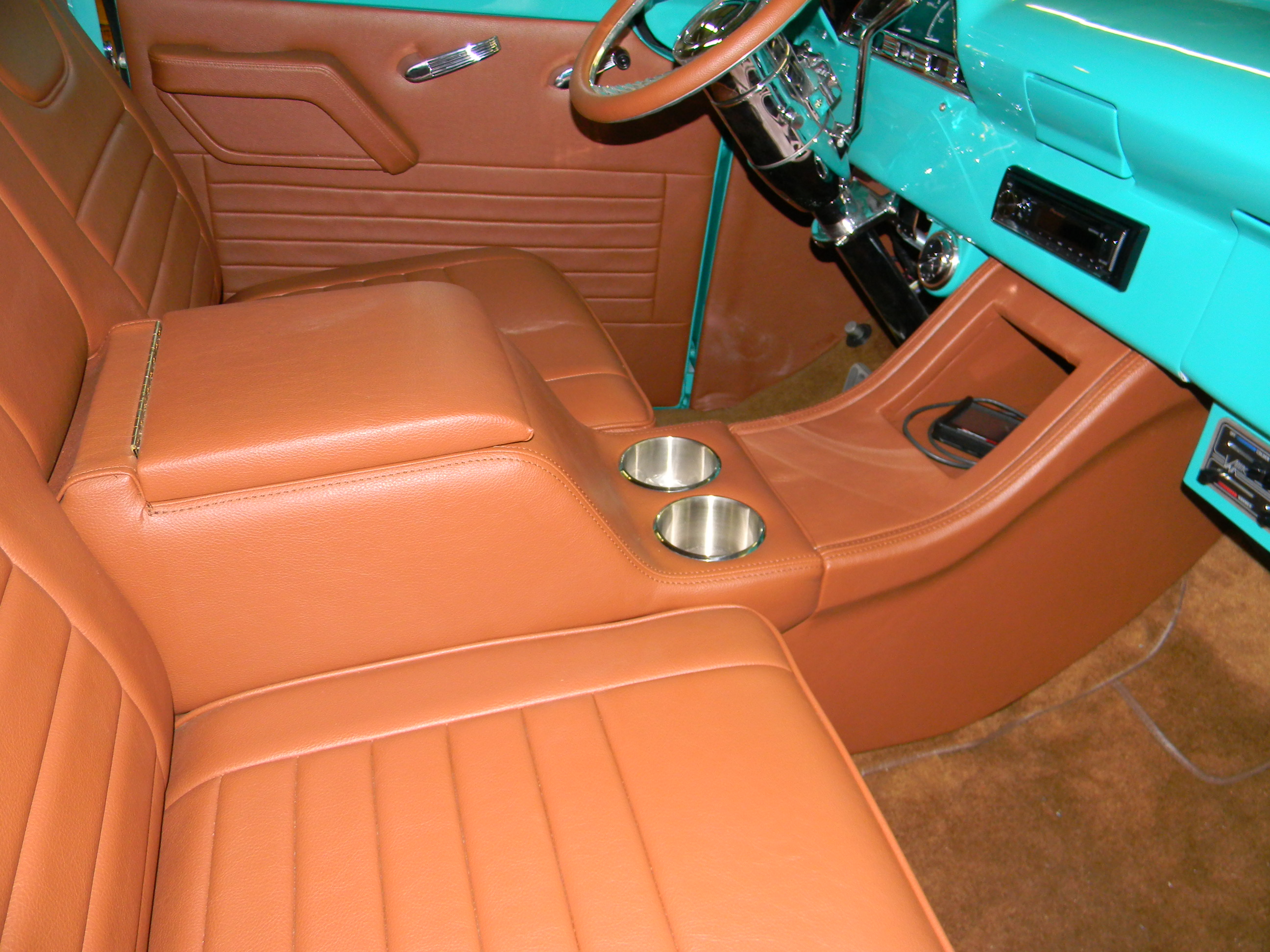 54 Chevy Truck Interior