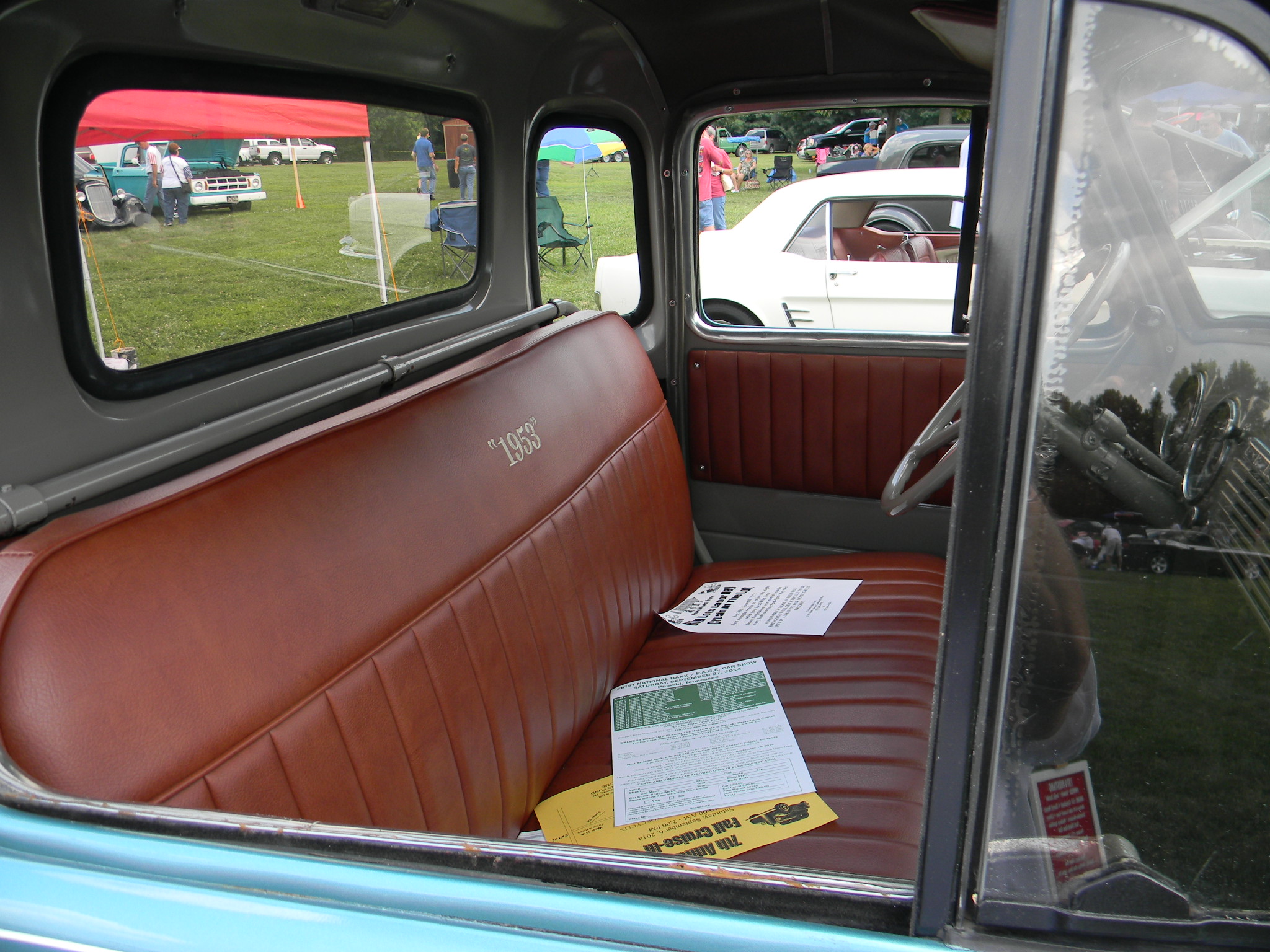 53 Chevy Truck seat cover