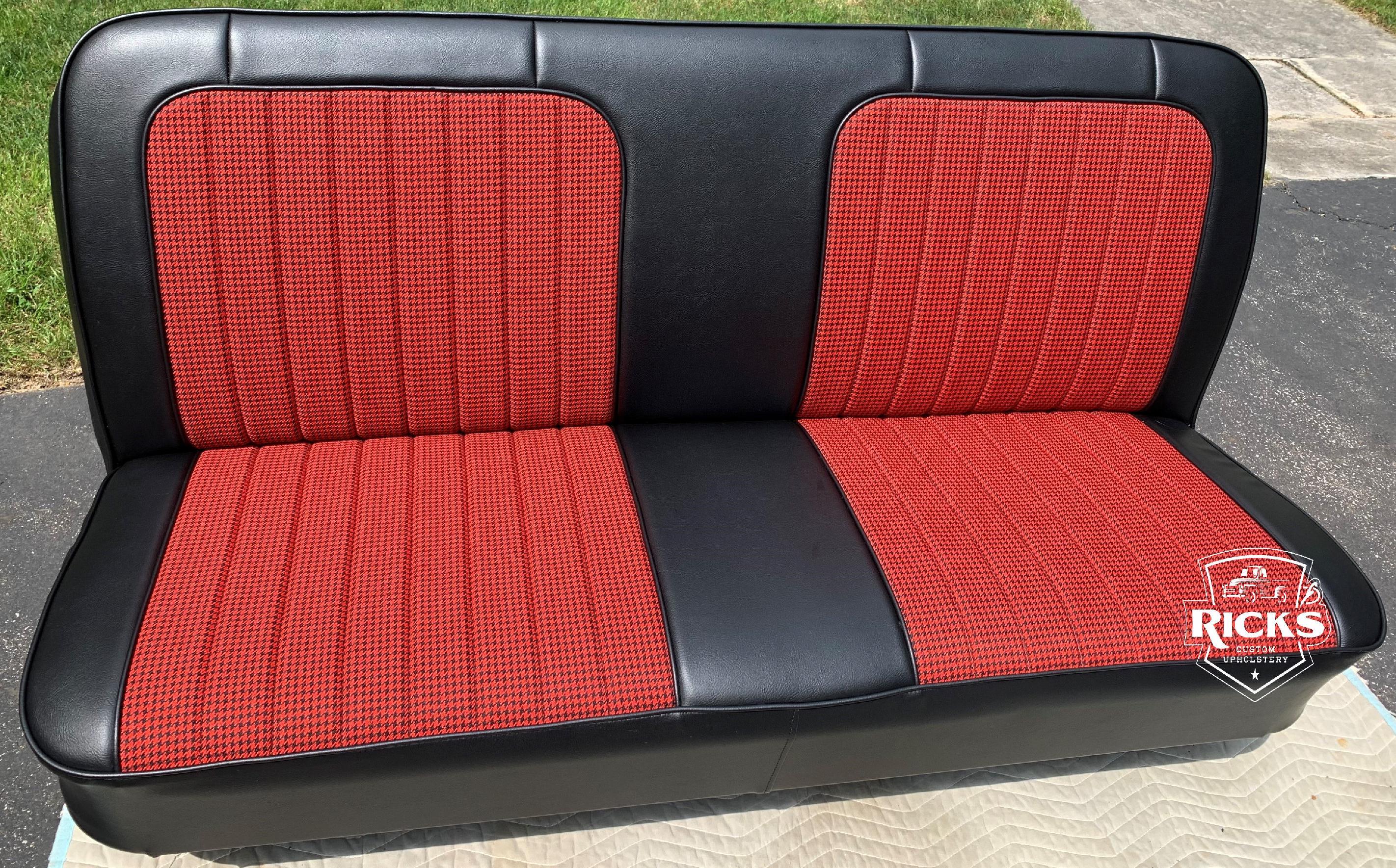 72 Chevy Houndstooth Seat Cover