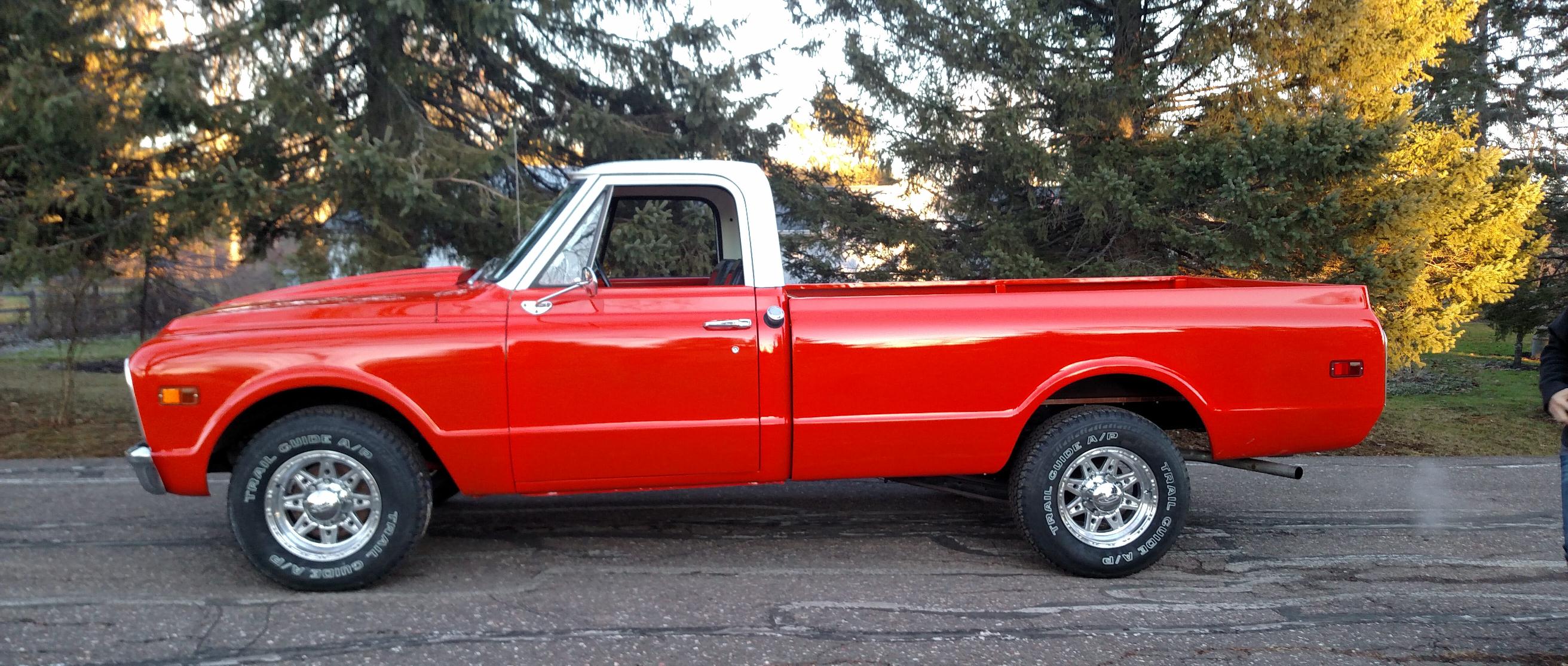 67 Chevy Truck Bucket Seat covers