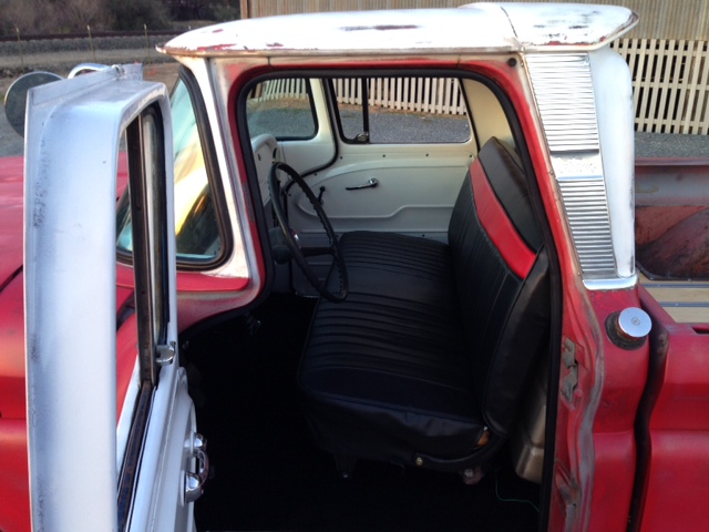 66 Chevy Truck Interior